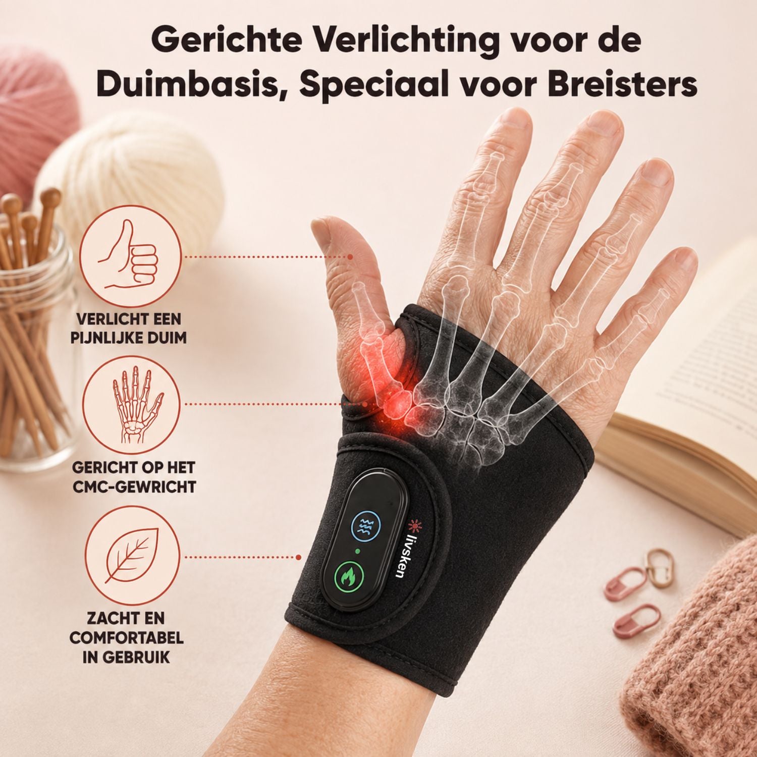 Livsken Restwrap voor de Duimbasis