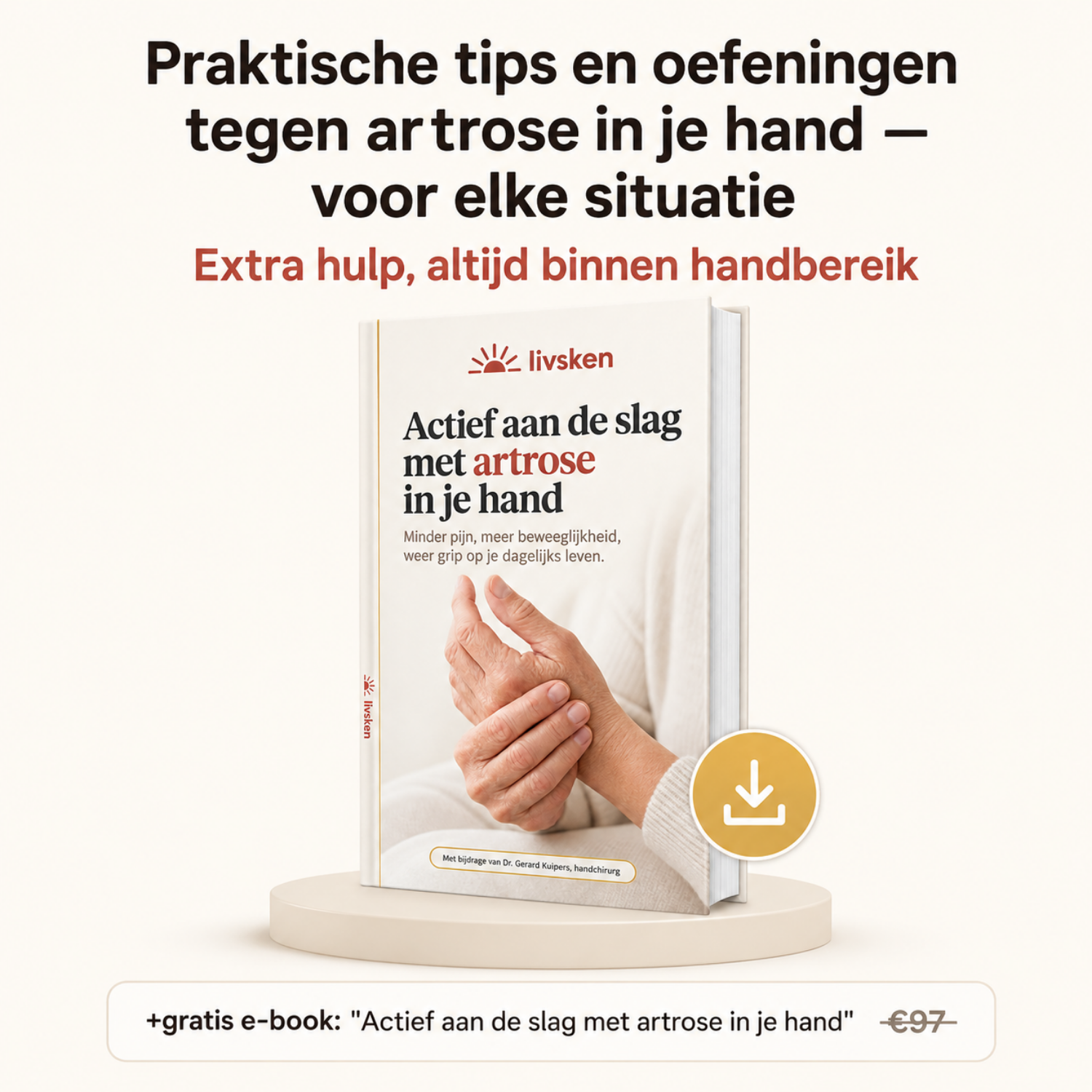 Livsken Restwrap Artrose Herstelset