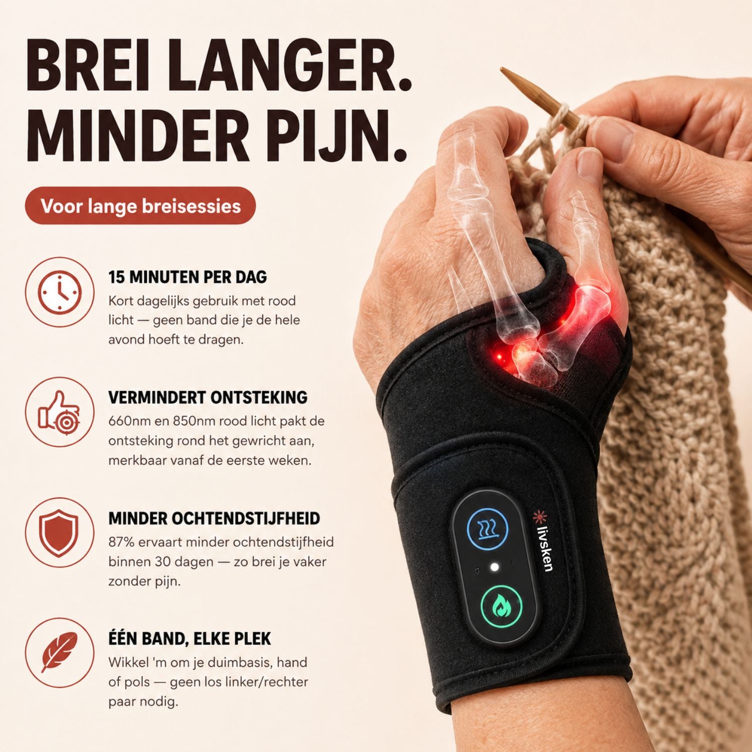 Livsken Restwrap voor de Duimbasis